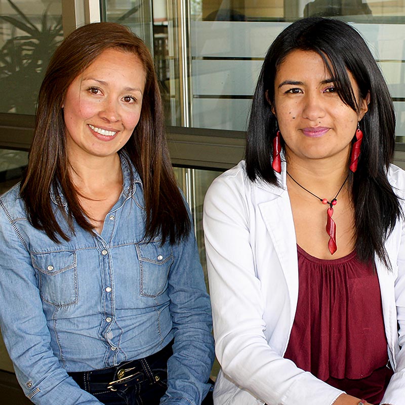 Claudia Helena Sierra Nova y Sandra Milena Díaz Vargas